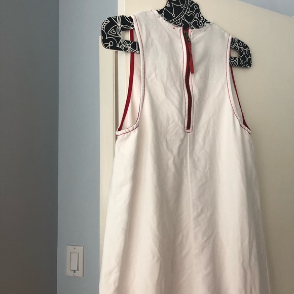 Anthropologie Holding Horses White Denim Dress - Picture 4 of 4